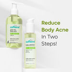 Buy mCaffeine Green Tea & BHA Body Acne Control Kit Combo of 2 - Purplle