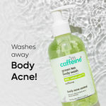 Buy mCaffeine Green Tea & BHA Body Acne Control Kit Combo of 2 - Purplle