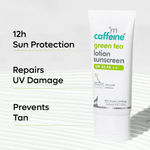 Buy mCaffeine Green Tea Glow & Protect Essentials Combo of 2 - Purplle
