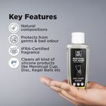 Buy Pee Safe Natural Menstrual Cup Wash With Rosemary And Neem Extract, Free From Sulphate And Paraben - 100 ml - Purplle
