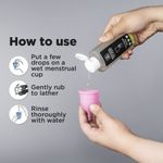 Buy Pee Safe Natural Menstrual Cup Wash With Rosemary And Neem Extract, Free From Sulphate And Paraben - 100 ml - Purplle