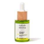 Buy Nature Derma Vitamin C Face Oil With Natural Biome-Boosta„¢ Solution for Luminous, Strengthened Skin 30ml - Purplle