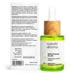 Buy Nature Derma Multi-Purpose Dry Oil with Natural Biome-Boosta„¢ Solution for Replenished, Strengthened Skin & Hair 30ml - Purplle