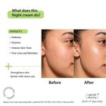 Buy Nature Derma Moisture Replenish Night Cream with Natural Biome-Boosta„¢ Solution for Ultra-Moisturized, Strengthened Skin 50ml - Purplle