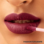 Buy RENEE Stay With Me Mini Matte Lip Color, Passion For Grape 2 ml, Long lasting, Light Weight & Non Transfer Formula, Water & Smudge Proof - Purplle