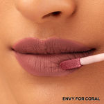 Buy RENEE Stay With Me Mini Matte Lip Color, Envy For Coral 2 ml, Long lasting, Light Weight & Non Transfer Formula, Water & Smudge Proof - Purplle