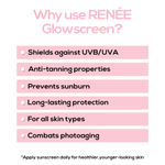 Buy RENEE Glowscreen Spf 50 Sunscreen Spray - 50 ml, Pa++++ for Uva & Uvb Protection, Enriched With Hyaluronic Acid & Vitamin C, Lightweight, Non Greasy, Quick Absorbing With No White Cast - Purplle