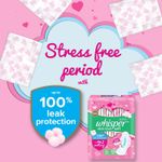 Buy Whisper Ultra Soft Sanitary Pads - 50 Pieces (XL) - Purplle