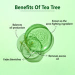 Buy Good Vibes Tea Tree Oil Control Light Gel Cream | Anti-Acne Hydrating Moisturizing | No Parabens No Sulphates No Mineral Oil (50 gm) - Purplle