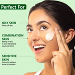 Buy Good Vibes Tea Tree Oil Control Light Gel Cream | Anti-Acne Hydrating Moisturizing | No Parabens No Sulphates No Mineral Oil (50 gm) - Purplle