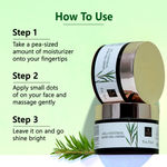 Buy Good Vibes Tea Tree Oil Control Light Gel Cream | Anti-Acne Hydrating Moisturizing | No Parabens No Sulphates No Mineral Oil (50 gm) - Purplle