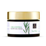 Buy Good Vibes Tea Tree Oil Control Light Gel Cream | Anti-Acne Hydrating Moisturizing | No Parabens No Sulphates No Mineral Oil (50 gm) - Purplle