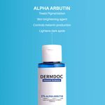 Buy DERMDOC by Purplle Skin Glowing Face Toner with Alpha Arbutin (100ml) | toner for face | hydrating toner | skin brightening - Purplle
