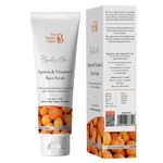 Buy The Beauty Sailor Apricot and Vitamin C Face Scrub | Naturally Exfoliating, Vitamin C Face Scrub for Acne Prone Skin | Bright and Glowing Skin | Suitable to All Skin Types for Men and Women | 100gm - Purplle