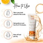 Buy The Beauty Sailor Apricot and Vitamin C Face Scrub | Naturally Exfoliating, Vitamin C Face Scrub for Acne Prone Skin | Bright and Glowing Skin | Suitable to All Skin Types for Men and Women | 100gm - Purplle
