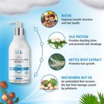 Buy The Beauty Sailor Advance Hair Fall Control Shampoo| Biotin, silk protein for longer, stronger hair| suitable for men and women| anti hair fall shampoo| for all hair type| 300ml - Purplle