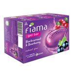 Buy Fiama Gel Bar Blackcurrant And Bearberry for Radiant Glowing Skin, With Skin Conditioners For Moisturized Skin, 375g (125g - Pack of 3) - Purplle