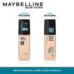 Buy Maybelline New York Fit Me Matte+Poreless Liquid Foundation (With Pump & SPF 22), 115 Ivory, 30 ml - Purplle