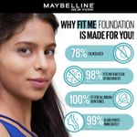 Buy Maybelline New York Fit Me Matte+Poreless Liquid Foundation (With Pump & SPF 22), 115 Ivory, 30 ml - Purplle