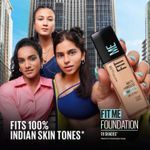 Buy Maybelline New York Fit Me Matte+Poreless Liquid Foundation (With Pump & SPF 22), 115 Ivory, 30 ml - Purplle