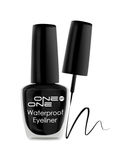 Buy ONE on ONE 24 Hrs Long Lasting & Waterproof Eyeliner, Black (5 ml) - Purplle