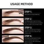 Buy AYA Waterproof Eyebrow Pencil With Brush (Dark Brown) - 9 gm - Purplle