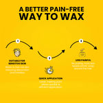Buy Azah Hard Wax Beans for Hair Removal | Brazilian Wax for Bikini, Face, Eyebrows, Full Body | Honey - Purplle