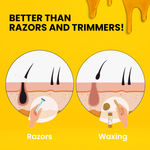 Buy Azah Hard Wax Beans for Hair Removal | Brazilian Wax for Bikini, Face, Eyebrows, Full Body | Honey - Purplle