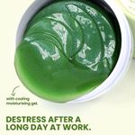 Buy Azah Under Eye Patches for Dark Circles with Aloe Vera | Pack of 60 Eye Cooling Gel Pads - Purplle