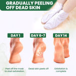 Buy Azah Exfoliating Foot Mask | Peeling Mask for Cracked Feet | Pack of 2 | Natural Tea Tree - Purplle