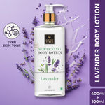 Buy Good Vibes Lavender Softening Body Lotion | Anti-Acne, Anti-Ageing | No Parabens, No Sulphates, No Animal Testing (400 ml + 100 ml free) - Purplle