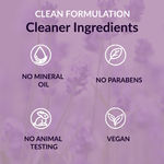 Buy Good Vibes Lavender Softening Body Lotion | Anti-Acne, Anti-Ageing | No Parabens, No Sulphates, No Animal Testing (400ml + 100 ml free) - Purplle