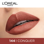 Buy L'Oreal Paris Rouge Signature Matte Liquid Lipstick, 144 I Conquer 7ml - Purplle