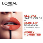 Buy L'Oreal Paris Rouge Signature Matte Liquid Lipstick, 144 I Conquer 7ml - Purplle
