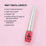 Buy Recode Eyeliner Matte Finish- Pink - Purplle