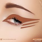 Buy Recode Eyeliner Matte Finish- Brown - Purplle
