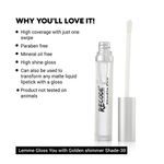 Buy Recode Lemme Gloss You- 30- Golden Shimmer - Purplle