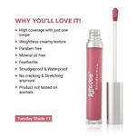 Buy Recode Selfie Matte Liquid Lipstick-13-Tuesday - Purplle