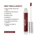 Buy Recode Selfie Matte Liquid Lipstick-17-Party_Day - 10 ml - Purplle