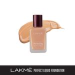 Buy Lakme Perfecting Liquid Foundation -NATURAL Marble (27 ml) - Purplle