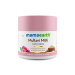 Buy Mamaearth Multani Mitti Face Pack Multani Mitti and Bulgarian Rose for Oil Control & Acne - 100 g - Purplle