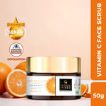 Buy Good Vibes Anti Blemish Glow Vitamic C Face Scrub | Clarifying, Hydrating | With Walnut Shell | No Parabens, No Sulphates, No Mineral Oil, No Animal Testing (50 g) - Purplle