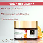 Buy Good Vibes Softening + Brightening Night Cream - Grape Seed + Orange (50 gm) - Purplle