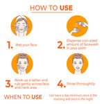 Buy Good Vibes Papaya Brightening Even Skin Tone Face Wash with Power of Serum (120ml) - Purplle