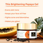 Buy Good Vibes Papaya Even Skin Tone Face Gel 50g - Purplle