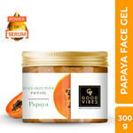 Buy Good Vibes Papaya Even Skin Tone Face Gel with Power of Serum (300g) - Purplle