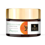 Buy Good Vibes Papaya Even Skin Tone Face Mask 50g - Purplle