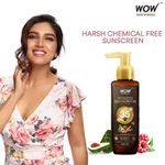 Buy WOW Skin Science Sunscreen Matte Finish - SPF 35 PA++ - Very High Broad Spectrum - UVA &UVB Protection - Quick Absorb - for All Skin Types - No Parabens, Silicones, Mineral Oil, Oxide, Color & Benzophenone - 100mL - Purplle