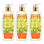 Buy Vaadi Herbals Value Pack of 3 Amla Shikakai Shampoo - Hairfall & Damage Control (350 ml X 3) - Purplle