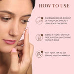 Buy Just Herbs 12 Hours Full Coverage Serum Foundation SPF 30+ With Rosehip Oil And Rice Starch, Beige - 30 ml - Purplle